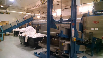 MILNOR CONTINUOUS BATCH WASHER SYSTEMS MAKES WASHING LARGE-SCALE COMMERCIAL LAUNDRY LOADS EFFICIENT