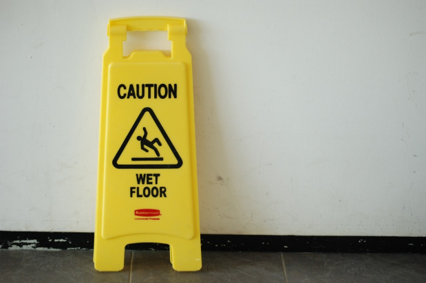 Easy Ways to Prevent Slips & Falls at Your Laundromat