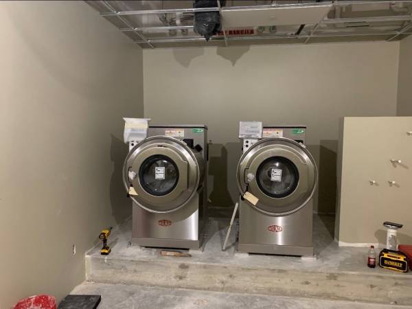  New Milnor Commercial Washers at a Colorado Hospital
